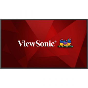 Viewsonic CDE6520 beeldkrant Digitale signage flatscreen 165,1 cm (65") IPS 450 cd/m² 4K Ultra HD Zwart Type processor Android 8.0