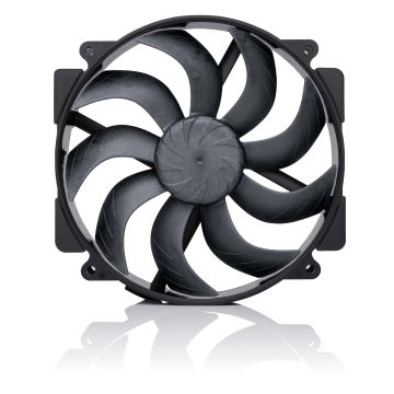 Noctua 140mm Noctua NF-A14x25r G2 PWM Sx2-PP chromax.black (schwarz, 140 mm) (NF-A14X25R G2 PWM SX2-PP CHROMAX.BLACK) thumbnail