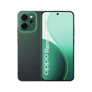 OPPO 14 F 5G Reno14 F 5G 16,7 cm (6.57") Dual SIM Android 15 USB Type-C 8 GB 256 GB 6000 mAh Groen (CPH2743LN) thumbnail