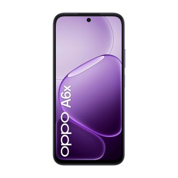 OPPO A6x 17,1 cm (6.75") Dual SIM Android 15 4G USB Type-C 4 GB 128 GB 6100 mAh Paars (CPH2819BE) thumbnail