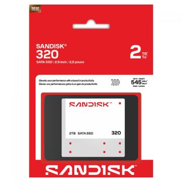 Western Digital SSD 320 SATA 2TB 2.5 (SDSS31200TBB-000G0) thumbnail