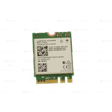 Dell 7CDRN (Intel AX200NGW) Intel AX200 Dual Band WLAN Wireless Card - Wi-Fi 6 802.11ax - Bluetooth 5.2 - M.2 2230 (7CDRN) thumbnail