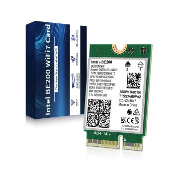 Dell Intel Be200ngw Tri-band Wifi 7 Wlan M.2 2230 Card With Bt 5.4 (DT7J9) thumbnail