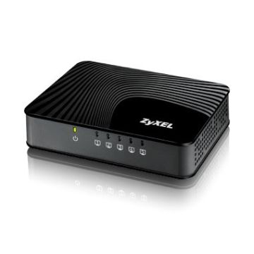 Zyxel GS-105S v2 Gigabit Ethernet (10/100/1000) Zwart (GS-105SV2-EU0101F) thumbnail