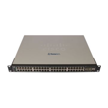 Cisco Switch SG500X-48MP-K9, Managed, 48x GbE RJ45, 2x GbE SFP+, 2x GbE RJ45/SFP+ shared (SG500X-48MP-K9) thumbnail