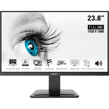 MSI PRO MP243XWDE Monitor 60 Cm 23.8 Inch (9S6-3PB5CH-079) thumbnail