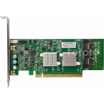 Super Micro 4-port NVMe SSD low profile PCIe 4.0 x16 AOC-SLG4-4E4T-O (AOC-SLG4-4E4T-O) thumbnail