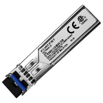 Fortinet 1GE SFP LX transceiver module 1GE SFP LX transceiver module, 10km range, -40C to 85C, over SMF, for systems with SFP an (FN-TRAN-LX-EU) thumbnail