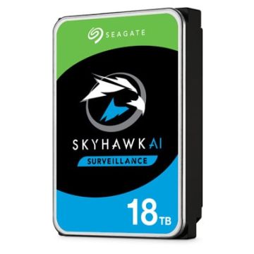 Seagate SkyHawk AI interne harde schijf 18 TB 7200 RPM 256 MB 3.5" SATA III (ST18000VE002) thumbnail