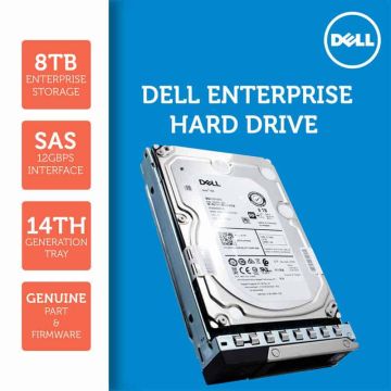 Dell G14 00JHTD 12TB 7.2K RPM SAS 12Gb/s 512e 256MB 3.5in Refurbished HDD (00JHTD_DELLG14_SR_8) thumbnail