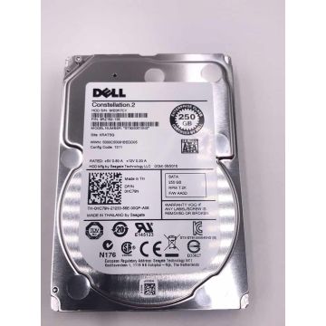 Dell Constellation.2 ST9250610NS HC79N 250GB 7.2K RPM SATA 6Gb/s 512n 2.5in Hard Drive (HC79N-ST9250610NS) thumbnail