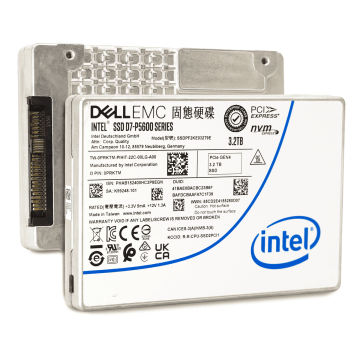 Dell D7-P5600 SSDPF2KE032T9T0 0PRKTM 3.2TB PCIe Gen 4.0 X4 8GB/s 3D TLC 3DWPD U.2 NVMe 2.5in Solid State Drive (SSDPF2KE032T9TO) thumbnail