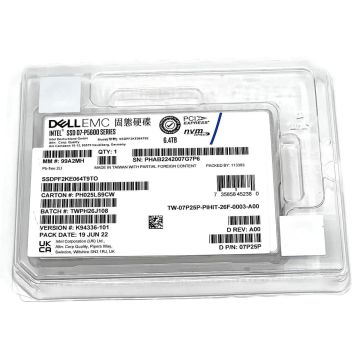 Dell D7-P5600 SSDPF2KE064T9TO 07P25P 6.4TB PCIe Gen 4.0 X4 8GB/s 3D TLC 3DWPD U.2 NVMe 2.5in Solid State Drive (SSDPF2KE064T9TO) thumbnail