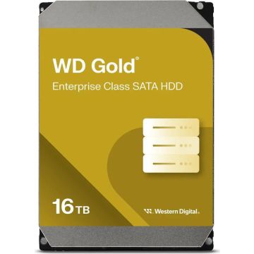 Western Digital WD161KRYZ Gold, 16TB, HDD, 3.5, SATA 6Gbps, 7200RPM, 512 MB (WD161KRYZ) thumbnail