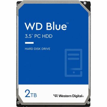 Western Digital WD Blue 2TB SATA 6Gb/s HDD internal 8,9cm 3.5 serial ATA 256MB cache 7200 U/min RoHS compliant Bulk (WD20EZBX) (WD20EZBX) thumbnail