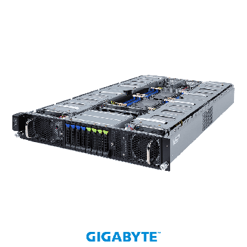 Gigabyte G292-Z44 2U 8-GPU Barebones Server Dual AMD EPYC 7H12 64-Core 16x DDR4 DIMM 8x 2.5 Bay Refurbished (G292-REF) thumbnail