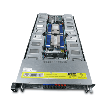 Gigabyte G292-Z42 2U 8-GPU Barebones Server Dual AMD EPYC 7713 64-Core 16x DDR4 DIMM 8x 2.5 Bay Refurbished (G292-Z42-REF) thumbnail