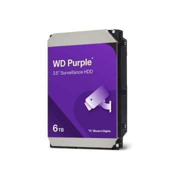 Western Digital WD 6TB Purple Surveillance Storage (WD64PURZ) (WD64PURZ) thumbnail