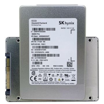 HP / SK Hynix PE6011 P11534-003 3.84TB PCIe Gen 3.0 x4 4GB/s 3D TLC U.2 NVMe 2.5in Solid State Drive (HFS3T8GDUFEH-HP-P11534) thumbnail