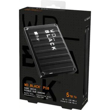 Western Digital HDD EXT WD Black P10 Game Drive 5Tb Wide (WDBA3A0050BBK-WESN) thumbnail