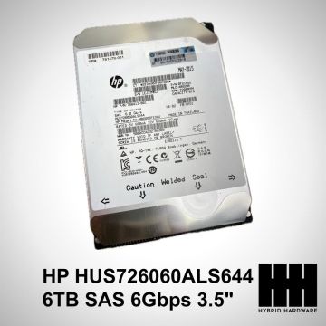 HP Gen8 HUS726060ALS644 0F21855 6TB 7.2K RPM SAS 6Gb/s 512n 3.5in Hard Drive (HUS726060ALS644) thumbnail