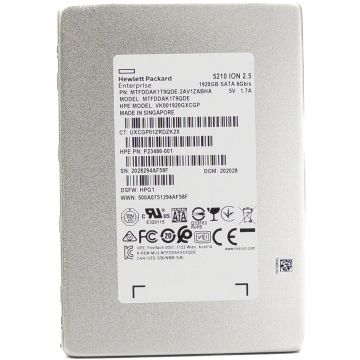 HP 5210 ION MTFDDAK1T9QDE-2AV1ZAB P23486-001 1.92TB SATA 6Gb/s 3D QLC 2.5in Solid State Drive (MTFDDAK1T9QDE) thumbnail