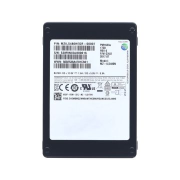 HP Generation 8 867887-001 480GB SAS 12Gb/s 2.5in Solid State Drive (MZILS480HEGR) thumbnail
