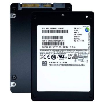 HPE PM1643a MZILT3T8HBLS P15848-003 3.84TB SAS 12Gb/s 3D TLC 1DWPD 2.5in Solid State Drive (MZILT3T8HBLS) thumbnail