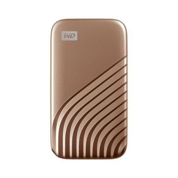Western Digital My Passport 1000 GB Goud (WDBAGF0010BGD-WESN) thumbnail