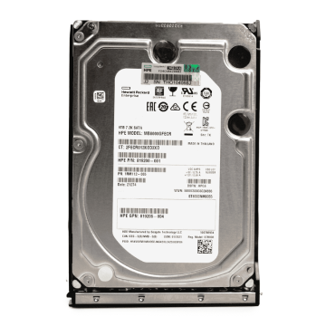 HP Generation 10 819200-001 8TB 7.2K RPM SATA 6Gb/s 512e 3.5in Hard Drive (P819200) thumbnail