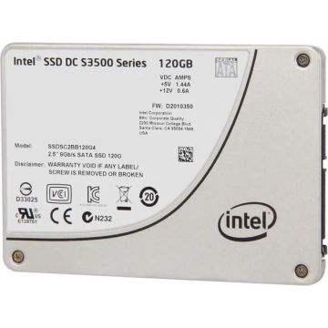 Intel DC S3500 SSDSC2BB120G401 120GB SATA 6Gb/s 2.5 Solid State Drive (SSDSC2BB120G401) thumbnail