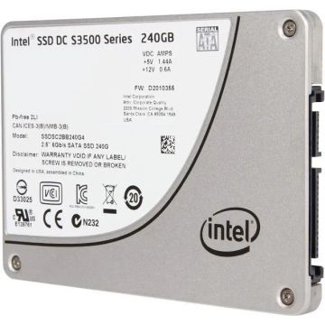 Intel DC 3500 SSDSC2BB240G401 240GB SATA 6Gb/s 2.5 Solid State Drive (SSDSC2BB240G401) thumbnail