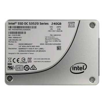 Intel DC S3520 SSDSC2BB240G701 240GB SATA 6Gb/s 2.5 Solid State Drive (SSDSC2BB240G701) thumbnail
