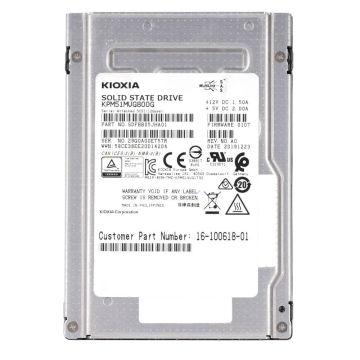 Kioxia PM5 KPM51MUG800G 800GB SAS 12Gb/s 2.5 Write Intensive Solid State Drive (KPM51MUG800G) thumbnail