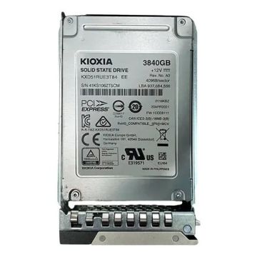 Kioxia XD5 KXD51RUE3T84 3.84TB PCIe Gen 3.0 x4 4GB/s 2.5 Read Intensive Solid State Drive (KXD51RUE3T84) thumbnail