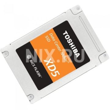 Kioxia XD5 KXD51RUE960G 960GB PCIe Gen 3.0 x4 4GB/s 2.5 Read Intensive Solid State Drive (KXD51RUE960G) thumbnail