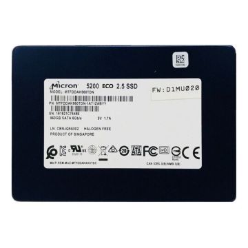 Lenovo 5200 Eco MTFDDAK960TDC-1AT1ZABLA 01MP381 960GB SATA 6Gb/s 2.5in Solid State Drive (MTFDDAK960TDC) thumbnail