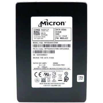 Micron 1100 MTFDDAV512TBN-1AR1ZAB 512GB SATA 6Gb/s M.2 Solid State Drive (MTFDDAV512TBN_1AR1ZAB) thumbnail