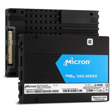 Micron 9300 MAX MTFDHAL3T2TDR 1AT1ZABYY 3.2TB PCIe Gen 3.0 x4 4GB/s 3D TLC U.2 NVMe 3DWPD 2.5in Solid State Drive (MTFDHAL3T2TDR) thumbnail