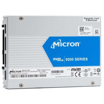 Micron 9200 ECO MTFDHAL8TATCW 08NM3 8TB PCIe Gen 3.0 x4 4GB/s 3D TLC U.2 2.5in Solid State Drive (MTFDHAL8TATCW) thumbnail
