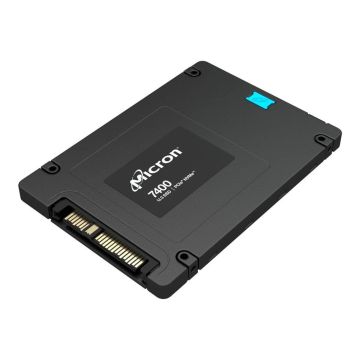 Micron 7400 PRO MTFDKCB7T6TDZ 7.68TB 1 DWPD PCIe Gen 4.0 x4 8GB/s 3D TLC U.3 NVMe 2.5in SSD (MTFDKCB7T6TDZ) thumbnail