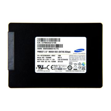 Samsung PM853T MZ-7GE9600 960GB SATA 6Gb/s 2.5 Solid State Drive (MZ7GE960HMHP-MZ7GE9600) thumbnail