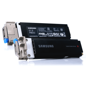 Samsung PM9A3 MZCL23T80 3.84TB PCIe Gen 4.0 x4 8GB/s NVMe E1.S Solid State Drive (MZCL23T80) thumbnail