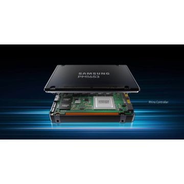 Samsung PM1653 MZILG3T8HCLS 3.84TB 1 DWPD SAS-4 24 Gb/s V-NAND 2.5in Solid State Drive (MZILG3T8HCLS) thumbnail