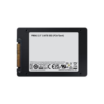 Samsung PM9A3 MZQL23T8HCJS 3.84TB PCIe Gen 4.0 x4 8GB/s 2.5 Solid State Drive (MZQL23T8HCJS) thumbnail