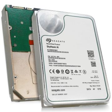 Seagate SkyHawk AI ST12000VE0007 12TB 7.2K RPM SATA 6Gb/s 512e 3.5in Hard Drive (ST12000VE0007) thumbnail