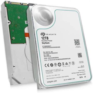 Seagate SkyHawk ST12000VX0017 12TB 7.2K RPM SATA 6Gb/s 512e 3.5in Hard Drive (ST12000VX0017) thumbnail