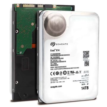 Seagate Exos X14 ST14000NM0398 14TB 7.2K RPM SATA 6Gb/s 512e 3.5in Hard Drive (ST14000NM0398) thumbnail