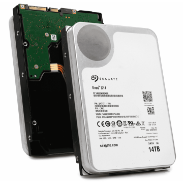Seagate Exos X14 ST14000NM0408 14TB 7.2K RPM SATA 6Gb/s 512e 3.5in Hard Drive (ST14000NM0408) thumbnail
