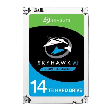 Seagate SkyHawk AI interne harde schijf 14 TB 256 MB 3.5" SATA III (ST14000VE0008) thumbnail